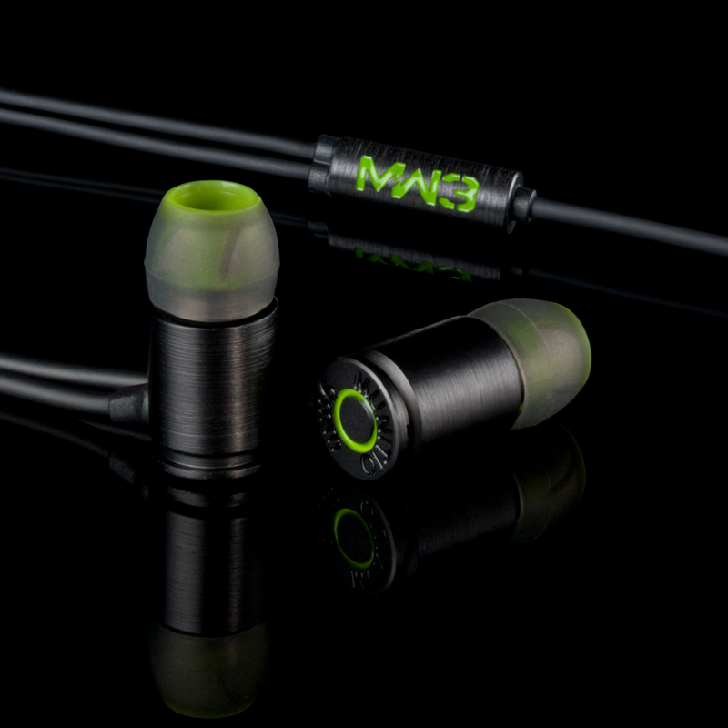 Illustration for article titled Subtle Branding, Sensory Overload; This is What I Want in Modern Warfare 3 Earbuds